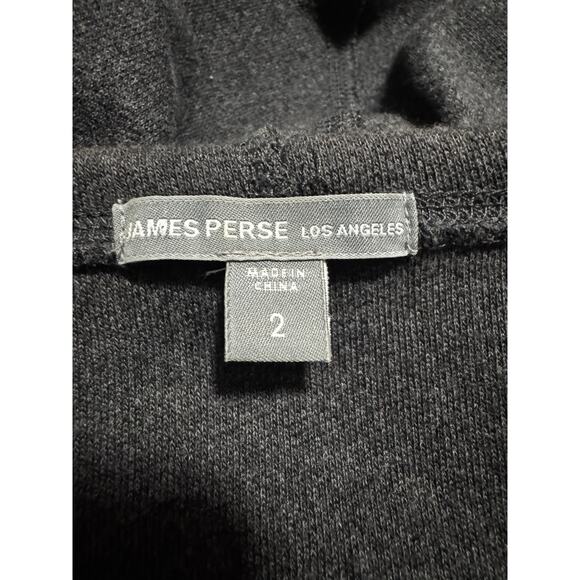 James Perse 100% Cotton Hooded Open Cardigan – Size 2 (M) - Picture 5 of 7